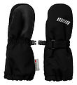Name It Mittens w. Fleece - NmnSnow10 - Black w. Zipper