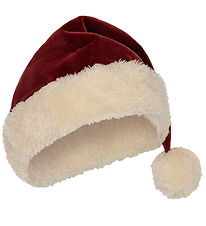 Konges Sløjd Christmas Hat - Velvet - Red Dahlia