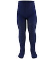 Molo Tights - Glitter Rib - Warm Blue