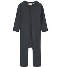 Wheat Strampler - Wolle - Dusty - Navy