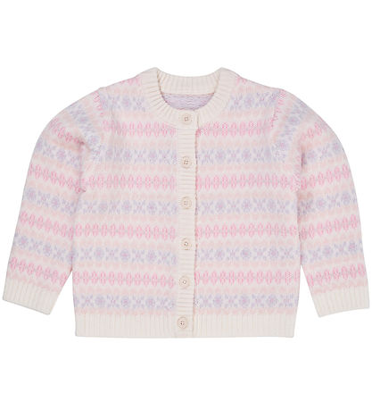 Copenhagen Colors Cardigan - Wool - Knitted - Lavender Combi