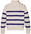 Tommy Hilfiger Blouse - Knitted - Mock Neck - Ivory Petal/Wedge 