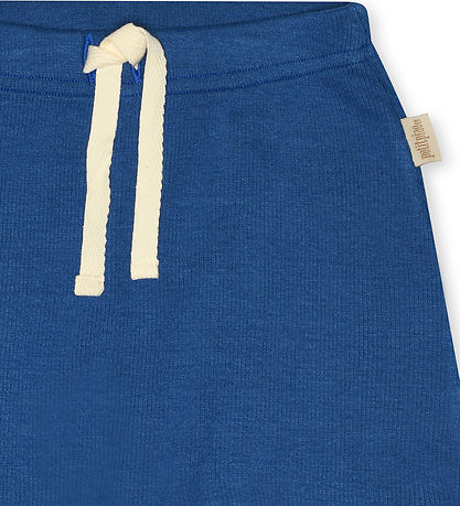 Petit Piao Trousers - Rib - Modal - Deep Cobalt