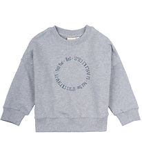 Petit Piao Peysa - Light Grey Melange