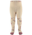Melton Tights - Wool - CAT Love - Ivory Cream