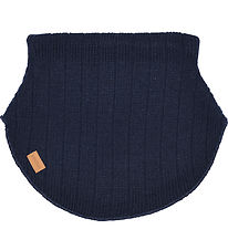 Melton Hálskragi - Prjónað - Ull - Peacoat Blue