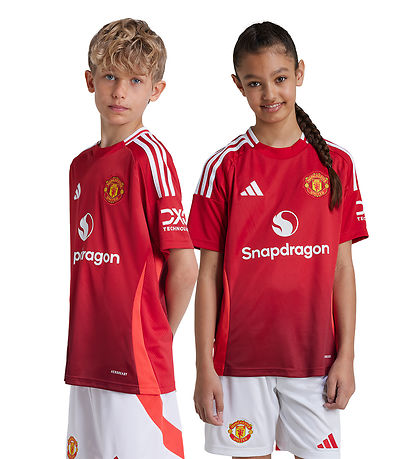 adidas Performance Football Shirt - MUFC - Red/White