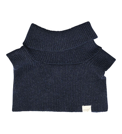 MP Hálskragi - Prjónað - Ull - Dark Denim Melange