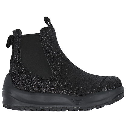 Woden Boots - Silja - Black w. Glitter