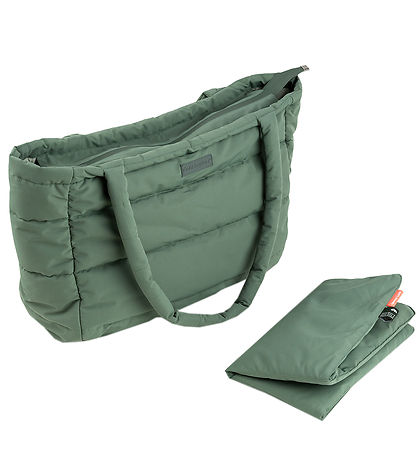 Done by Deer Changing Bag - Quilted - Green