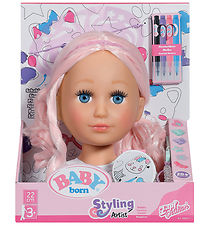 Baby Born Makeup head w. Accessories - Sister Styling Artist