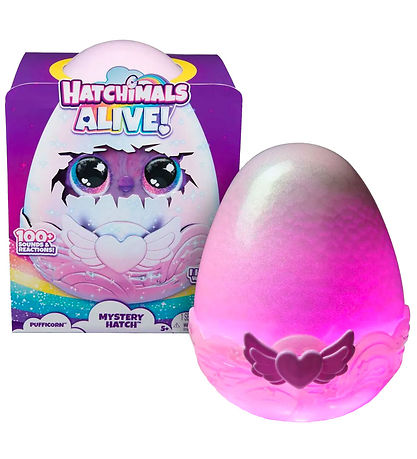 Hatchimals Kuscheltier - Alive Mystery Hatch - Pufficorn - Gemis