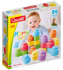 Quercetti Byggklossar - 24 st. - Mamma Soft