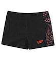 Speedo Sundskýla - Hyper Boom Panel Jammer - Svart/Rautt