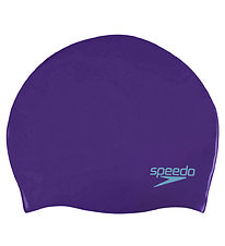 Speedo Swim Cap - Junior - Silicone - Violet/Turquoise