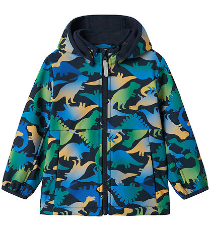 Name It Softshelljassen m. Fleece - NmmMalta05 - Dark Sapphire/D
