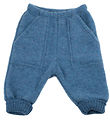 Joha Trousers - Wool - Denim Blue