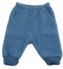 Joha Trousers - Wool - Denim Blue