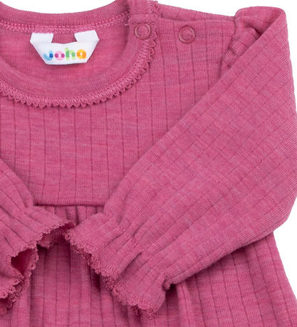 Joha Dress - Wool - Raspberry