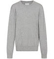 Grunt Blouse - GrCarl - Knitted - Grey Melange