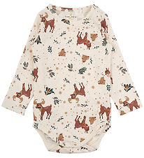 The New Siblings Romper L/æ - TnsHoliday - White Swan