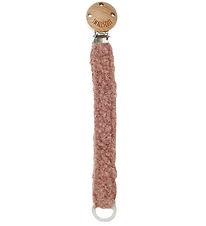 Smallstuff Pacifier Clip - Wool - Powder