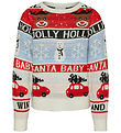 Vero Moda Girl Blouse - Knitted - VmHolly Jollyflakes - Birch/Ar