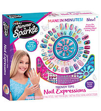 Shimmer N Sparkle Nail Kit - Trendy Tips Nail Expressions