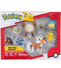 Pokémon Figur - 8-pack - Battle Figure