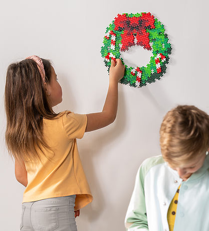 Plus-Plus Puzzle Town Number - 500 pcs - Christmas Wreath
