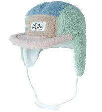 Lil'Boo Copenhagen Mössa - Teddy Fleece - Rose/Mint/Blue