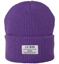 Lil'Boo Copenhagen Mössa - Stickad - Mysigt Beanie - Light Purpl