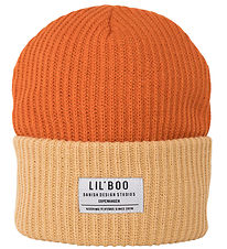 Lil'Boo Copenhagen Mössa - Stickad - Mysigt Beanie - Caramel/San