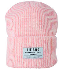Lil'Boo Copenhagen Mössa - Stickad - Mysigt Beanie - Bubble Rosa