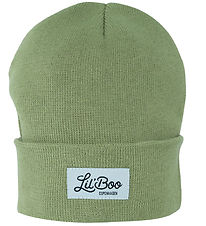 Lil'Boo Copenhagen Mössa - Stickad - Classic+ Beanie - Sage
