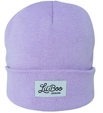Lil'Boo Copenhagen Mössa - Stickad - Classic+ Beanie - Lilac