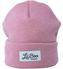 Lil'Boo Copenhagen Mössa - Stickad - Classic+ Beanie - Dusty Pin