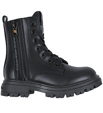 Calvin Klein Stiefel - Lace-Up - Schwarz