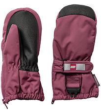 LEGO® Wear Mittens - LWAripo 703 - Light Bordeaux