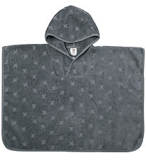 Müsli Towel Poncho - Stormy Blue