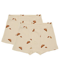 VACVAC Boxershorts - Carl - 2er-Pack - Rib - Croissant Mini