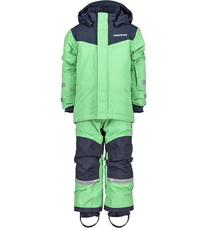 Didriksons Ski set - Skare - Dusty Lime