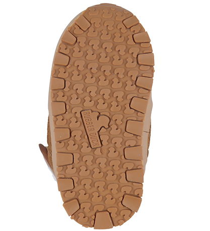 Rubber Duck Winter Boots - Snow Jogger - Beige/Cognac