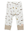 Katvig Leggings - ull - Off White M. Maurar