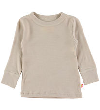 Katvig Bluse - Wolle - Feder Grey
