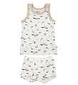Katvig Underwear - Wool - Off White w. Ants