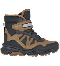 Geox Kuldastígvél - Tex - J Flexyper Plus - Tóbak/Black