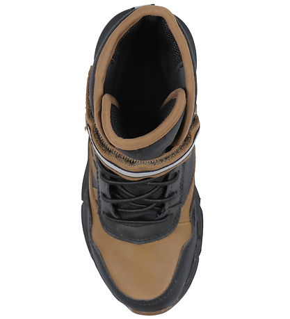 Geox Winter Boots - Tex - J Flexyper Plus - Tobacco/Black
