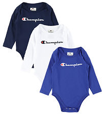 Champion Romper L/æ - 3-pack - Sky Captain