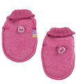 Joha Mittens - Wool - 2-layer - Raspberry